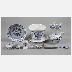 Meissen Konvolut "Zwiebelmuster"