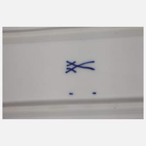 Meissen Königskuchenplatte "B-Form"