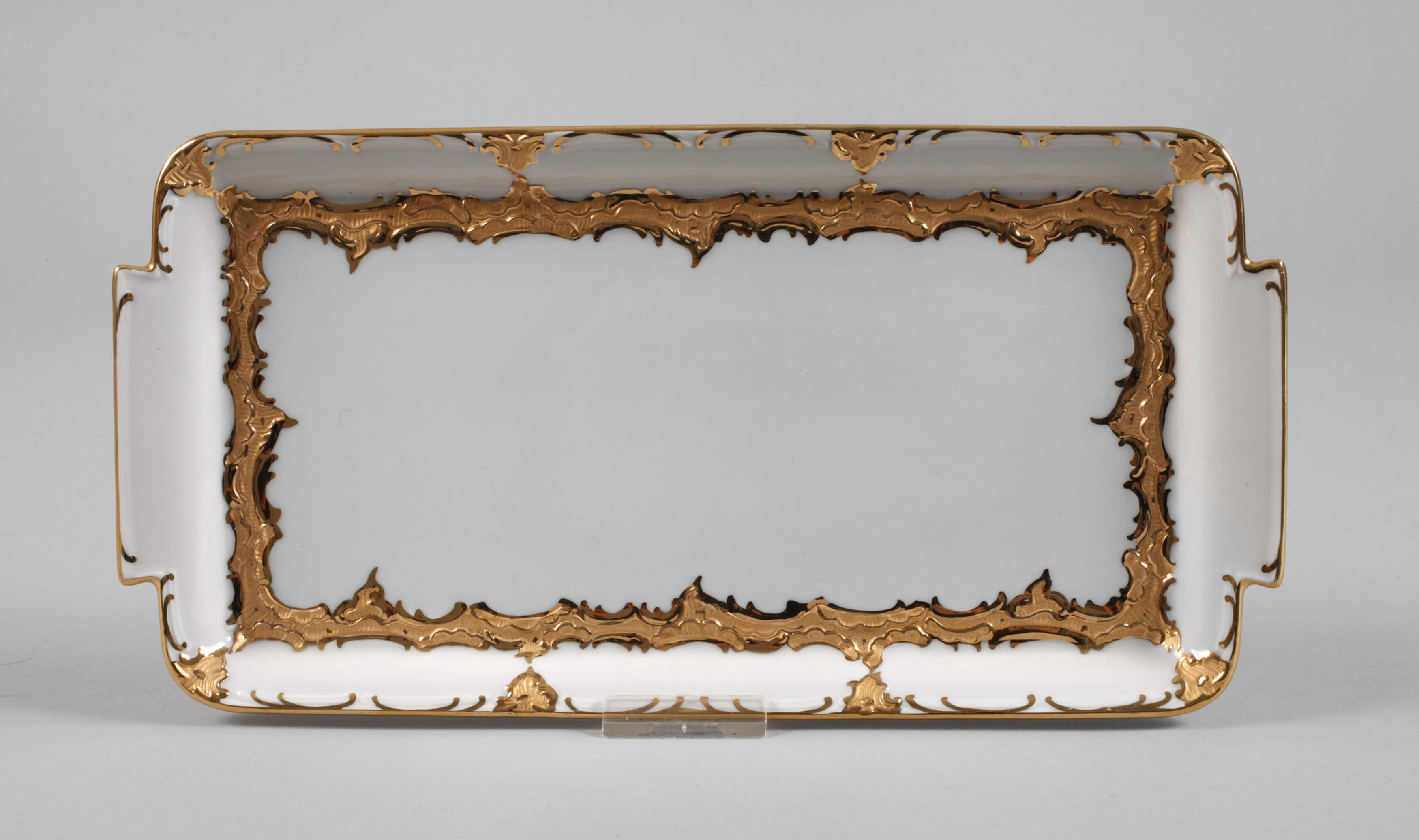 Meissen Königskuchenplatte "B-Form"