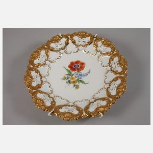 Meissen Prunkteller "Blume 3"