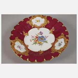 Meissen Prunkschale "Blumenbukett"