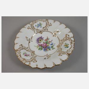 Meissen Prunkschale "Blumenbukett alter Manier"