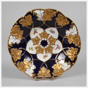 Meissen Prunkschale Streublümchendekor