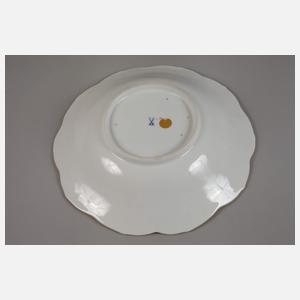 Meissen Prunkschale Streublümchendekor