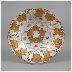 Meissen Prunkschale Streublümchendekor