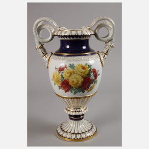 Meissen große "Schlangenhenkelvase"