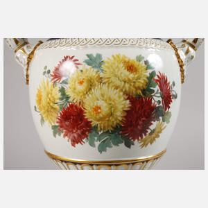 Meissen große "Schlangenhenkelvase"