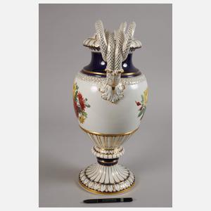 Meissen große "Schlangenhenkelvase"