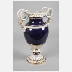 Meissen große "Schlangenhenkelvase"