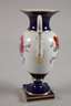 Meissen "Amphorenvase" "Blumenbukett/Blaufond"