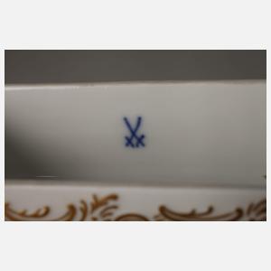 Meissen Tabatiere Figurenmalerei