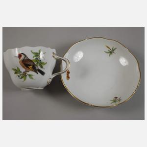 Meissen Solitär "Vogel- und Insektenmalerei"