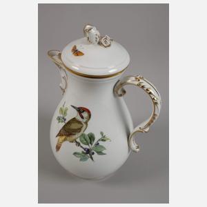 Meissen Solitär "Vogel- und Insektenmalerei"