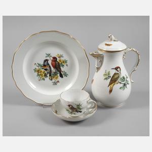 Meissen Solitär "Vogel- und Insektenmalerei"