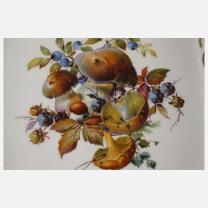 Meissen Durchbruchschale Pilzdekor