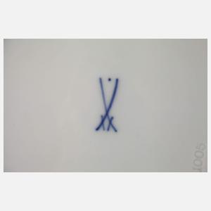 Meissen sechs Kuchenteller "Gelbe Rose"