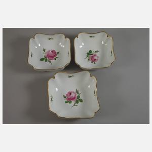 Meissen Speiseservice "Rote Rose"