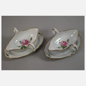 Meissen Speiseservice "Rote Rose"