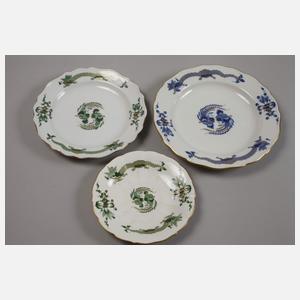 Meissen Konvolut "Reicher Drache"