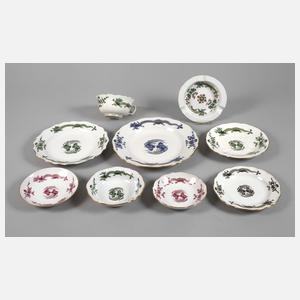 Meissen Konvolut "Reicher Drache"