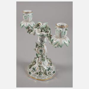 Meissen Prunkleuchter Indischmalerei