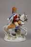 Meissen Miniatur "Husar zu Pferde"