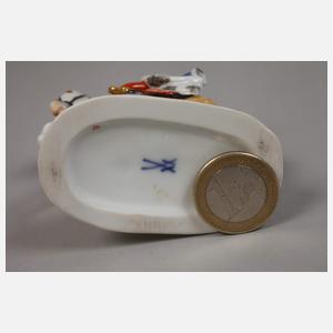 Meissen Miniatur "Husar zu Pferde"