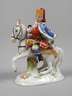 Meissen Miniatur "Husar zu Pferde"
