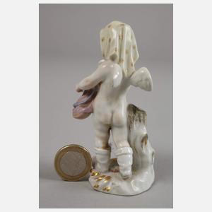 Meissen "Amorette als Mutter mit Kind"