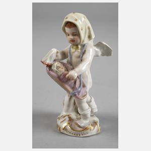 Meissen "Amorette als Mutter mit Kind"