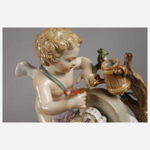Meissen "Amor, einen Pfeil schleifend"