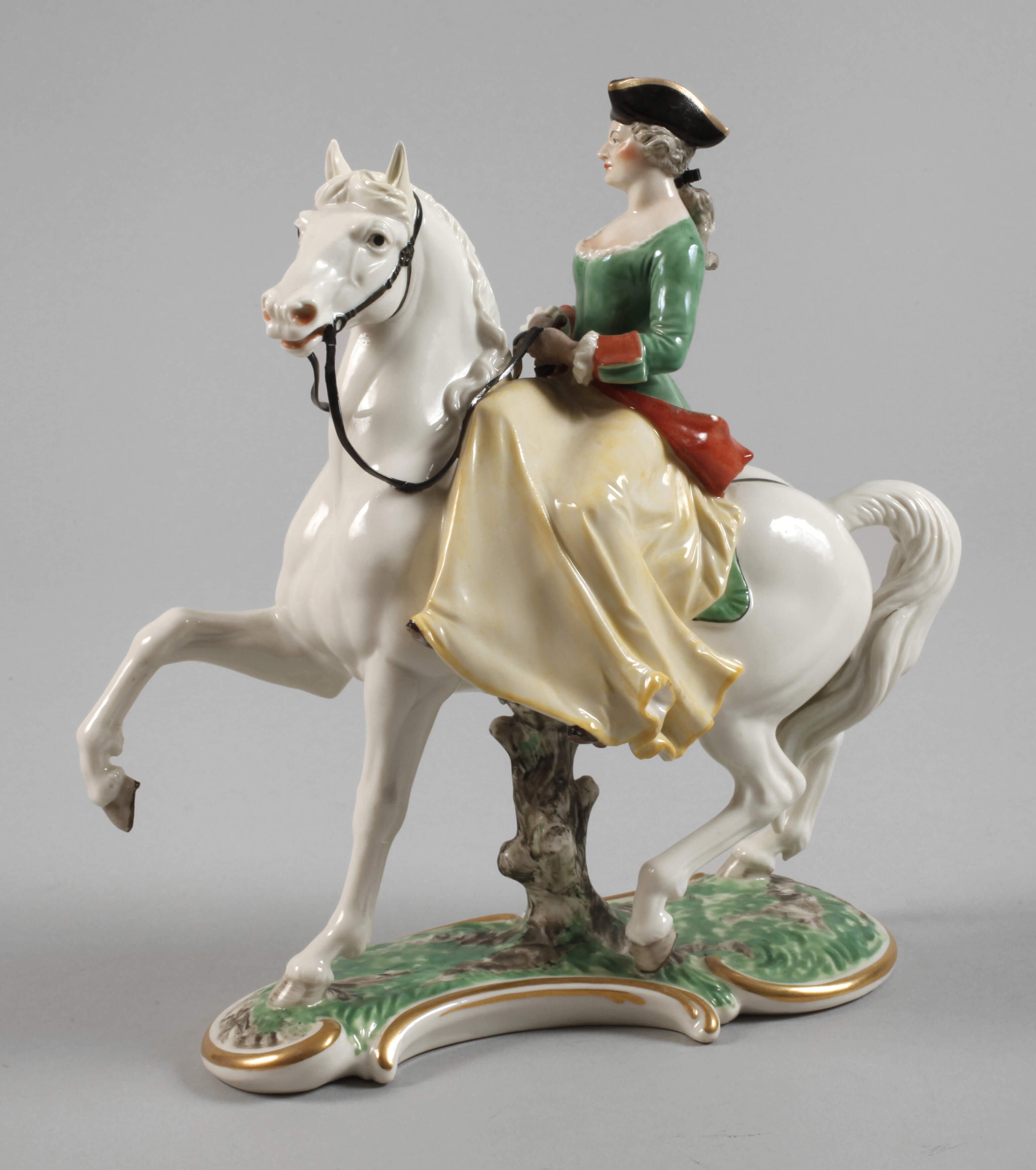 Nymphenburg "Jagdreiterin Thurn und Taxis"