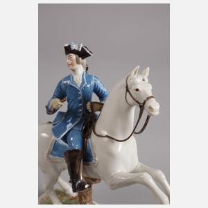 Nymphenburg "Parforce Reiter, sich umsehend"