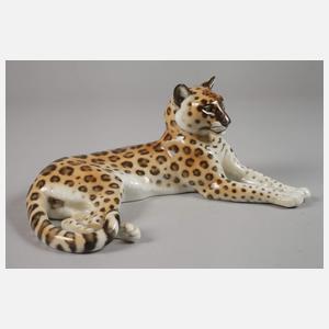 Nymphenburg "Liegender Panther"