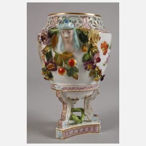 Potschappel prunkvolle Potpourrivase