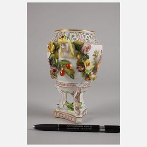 Potschappel prunkvolle Potpourrivase