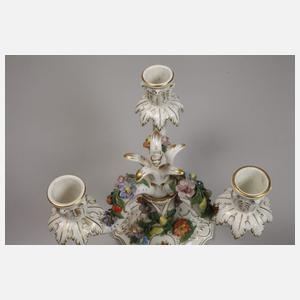 Potschappel prunkvoller Kerzenleuchter