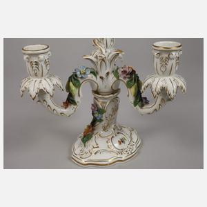 Potschappel prunkvoller Kerzenleuchter