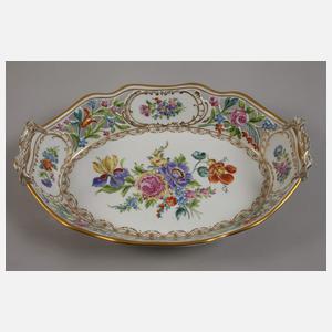 Potschappel zwei Prunkschalen und Platte