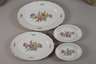 Potschappel Speiseservice Blumenmalerei
