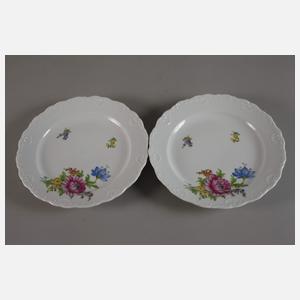 Potschappel Kaffee-/Teeservice Blumenmalerei