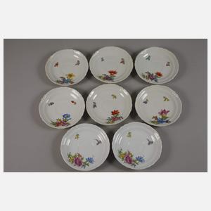 Potschappel Kaffee-/Teeservice Blumenmalerei