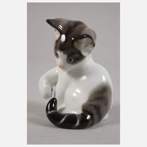 Rosenthal Paar Kanarienvögel und "Sitzende Katze"