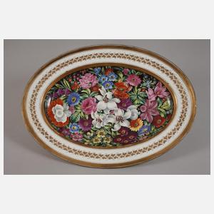 Alt-Wien Platte und Teller Blumenmalerei