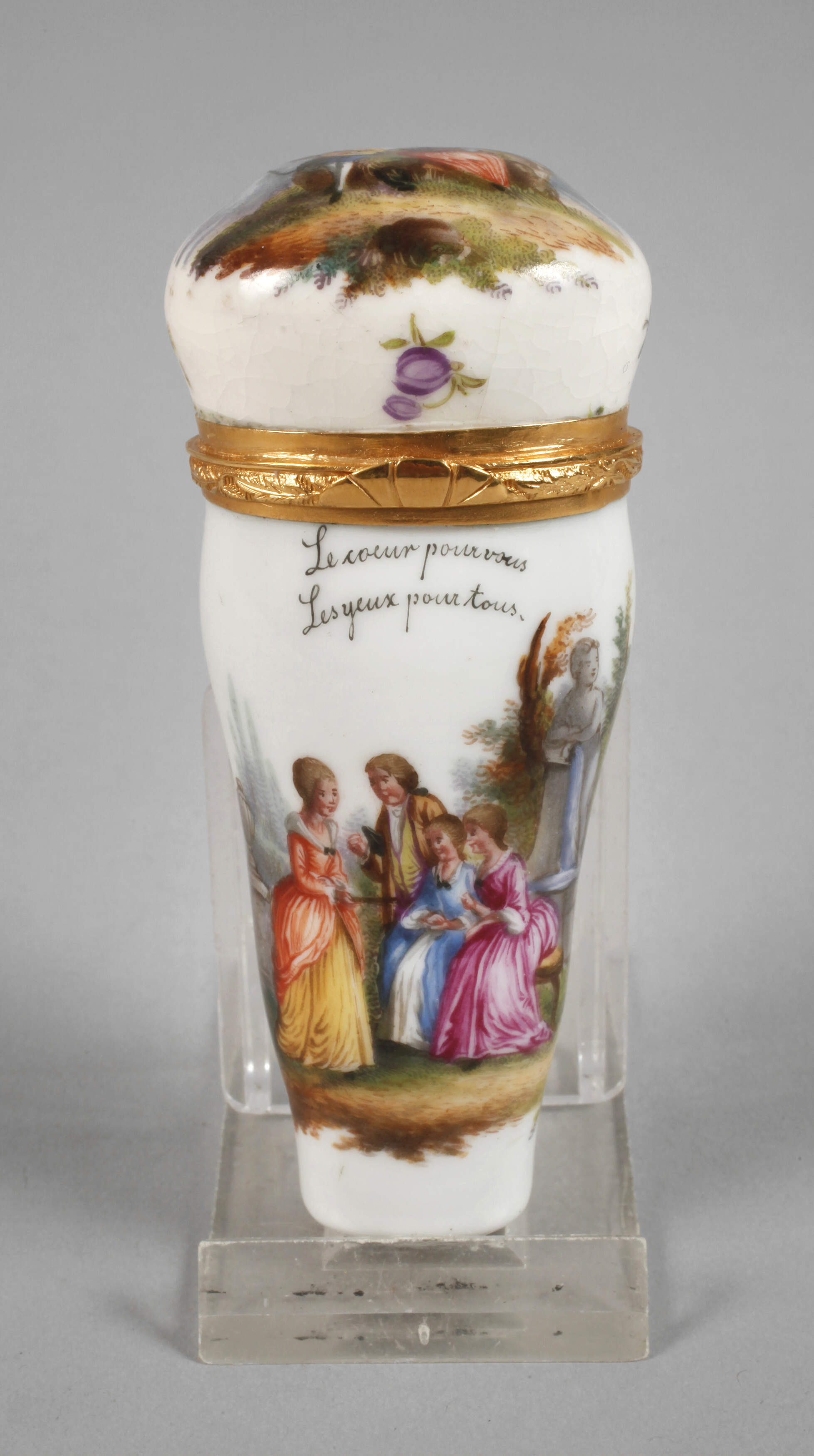 Necessaire galante Figurenmalerei