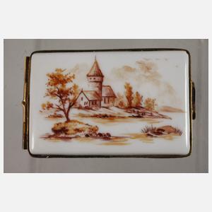 Pillendose Landschaftsmalerei