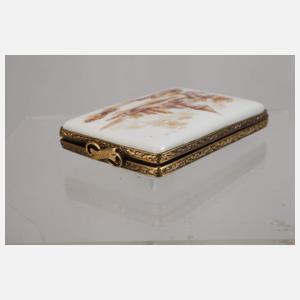 Pillendose Landschaftsmalerei