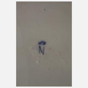 Rudolstadt großer Walzenkrug Capodimonte-Stil