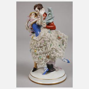 Volkstedt galantes Tanzpaar