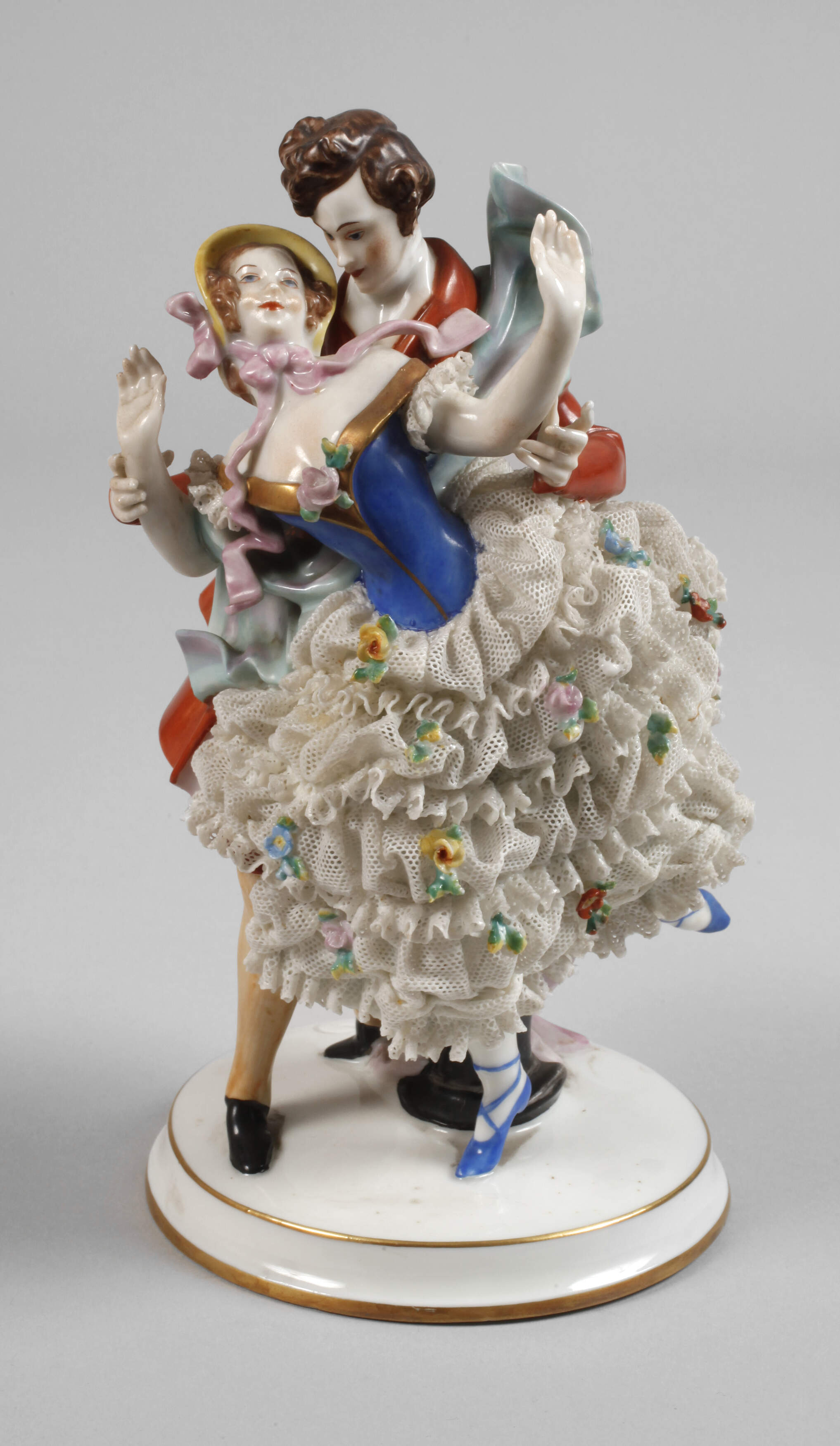 Volkstedt galantes Tanzpaar